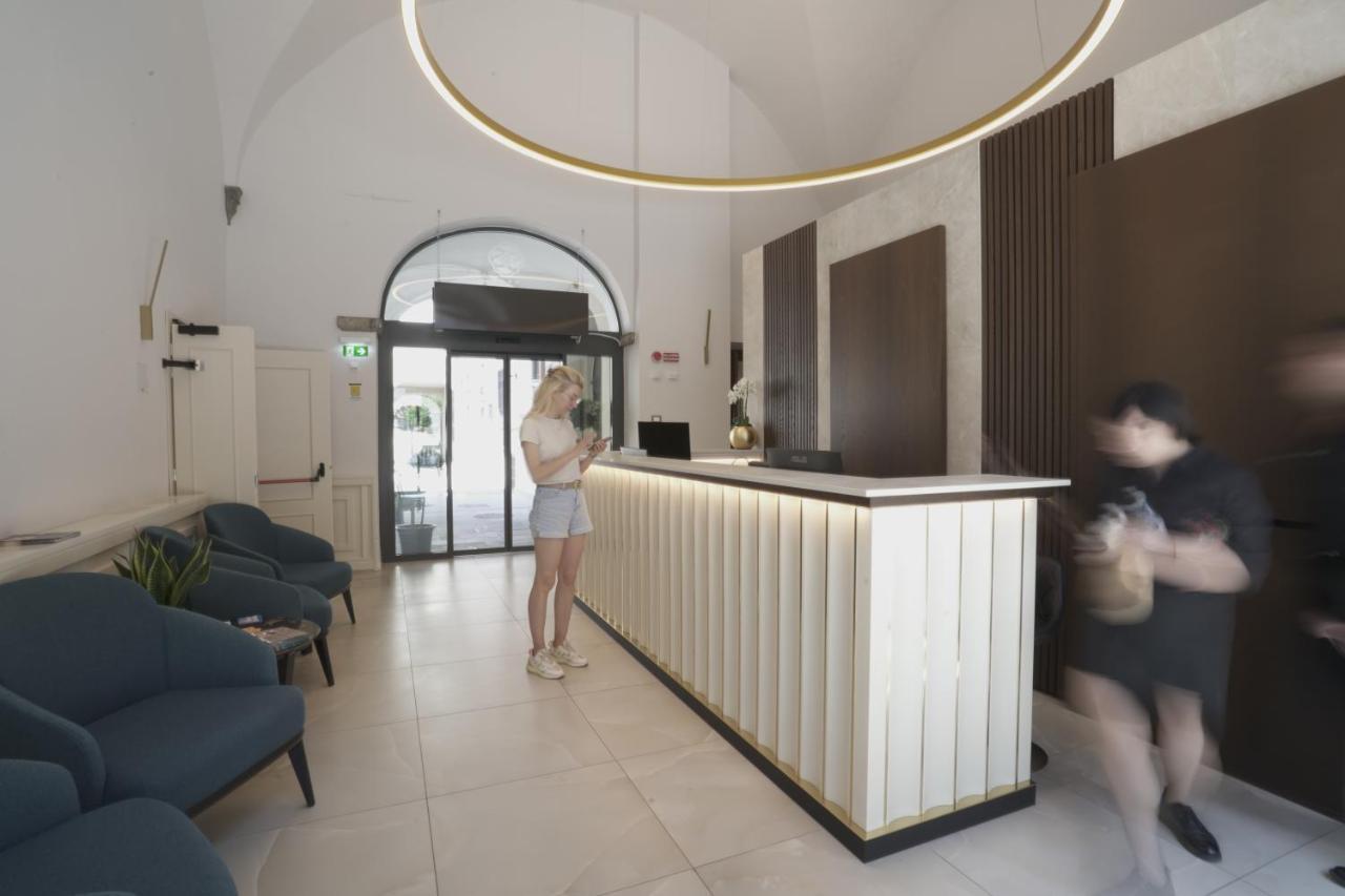 ホテル Palazzo Santo Spirito ベルガモ エクステリア 写真