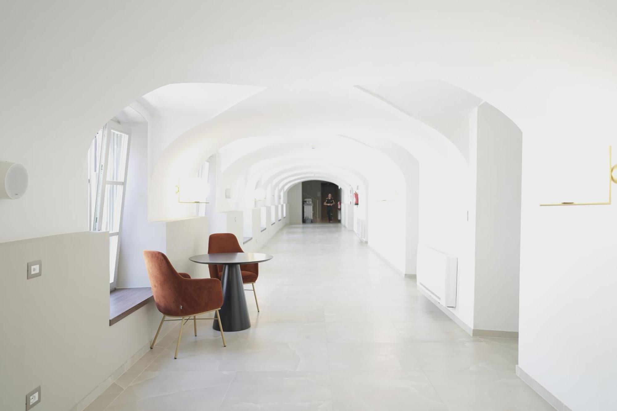 ホテル Palazzo Santo Spirito ベルガモ エクステリア 写真